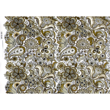 Ref. 78438 - DEQ. TAPETE DE FLORES VERDE 2419/01